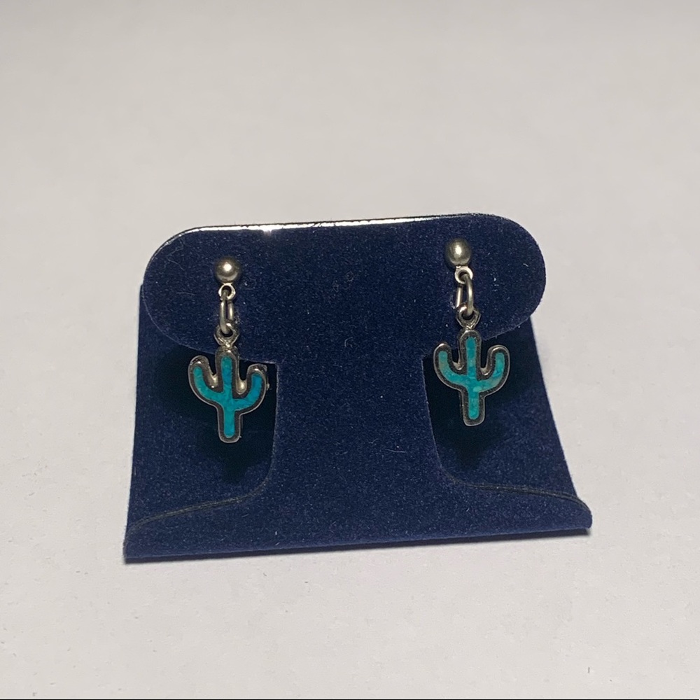 Cactus Dangle Earrings